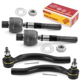 Metrix Premium 4 PC Inner Tie Rod End and Outer Tie Rod End Kit  98270MT Suspension OEM fit Spare Parts